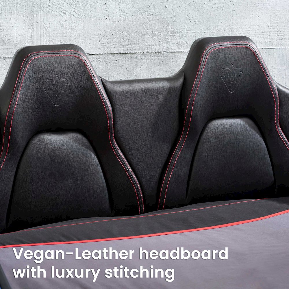 GTS EV Twin-Size Race Car Bed, Blue - Remote Control, LED Lights, EV Sound FX. Picture 8