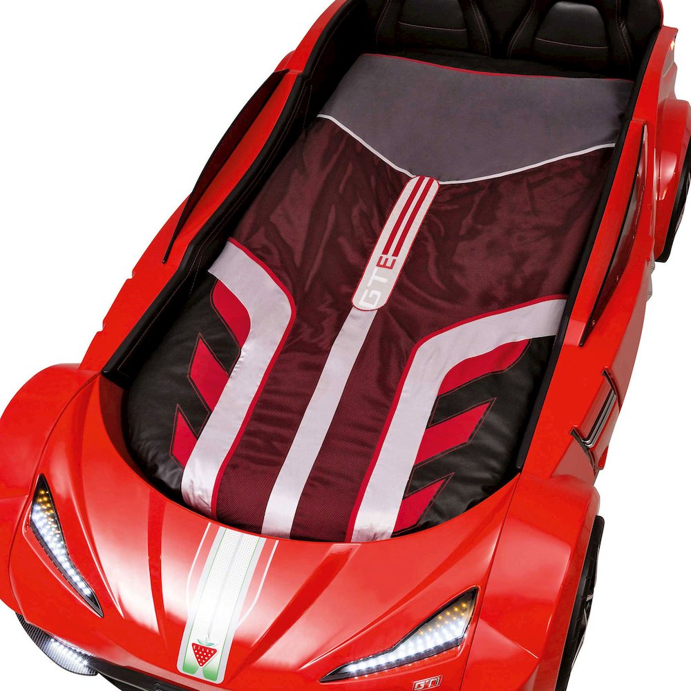 GTS Twin Size Comforter with Patchwork and Mesh Details. Picture 2