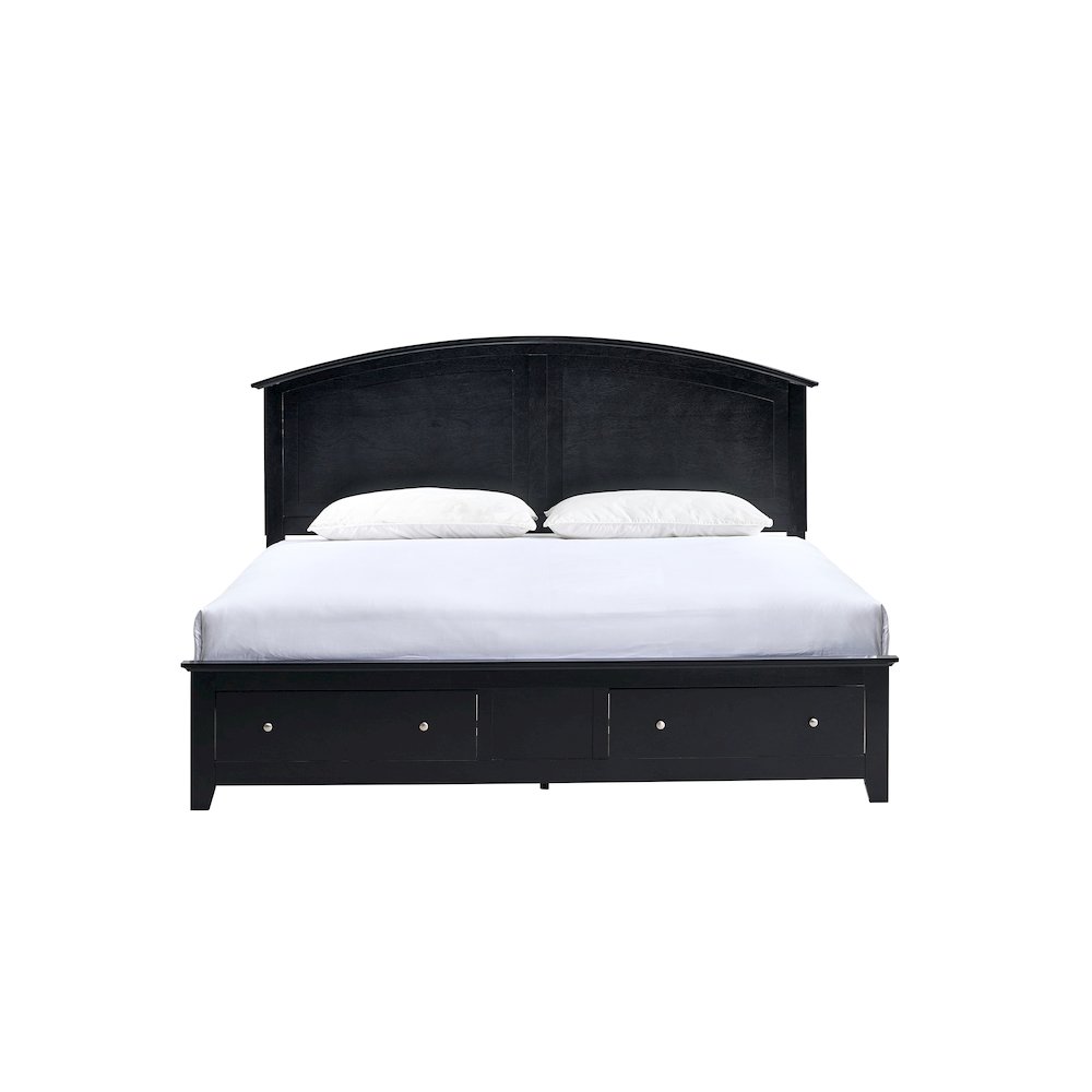 Glory Furniture Hammond Full Bed, Black Color. Picture 7