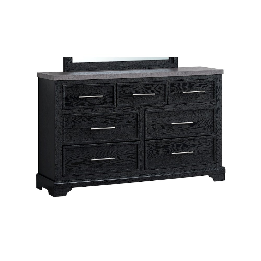 Glory Furniture Grande Dresser, Black. Picture 1