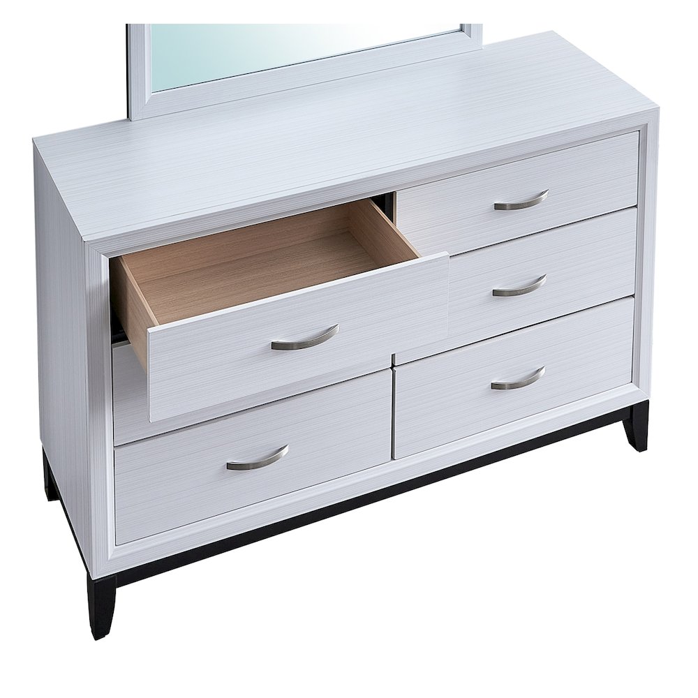 Contemporary Glasgow Dresser , White. Picture 5