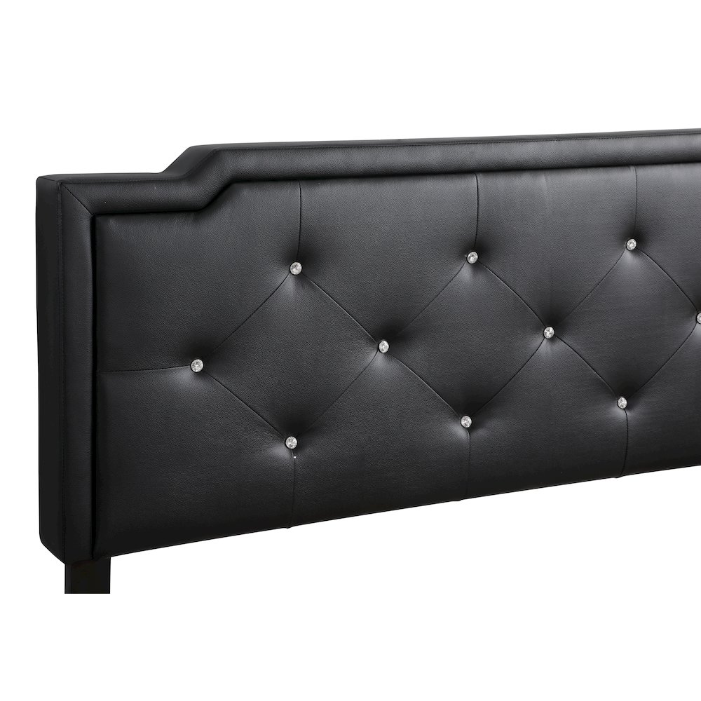 Glory Furniture Deb Full Bed in Black Color. Picture 11