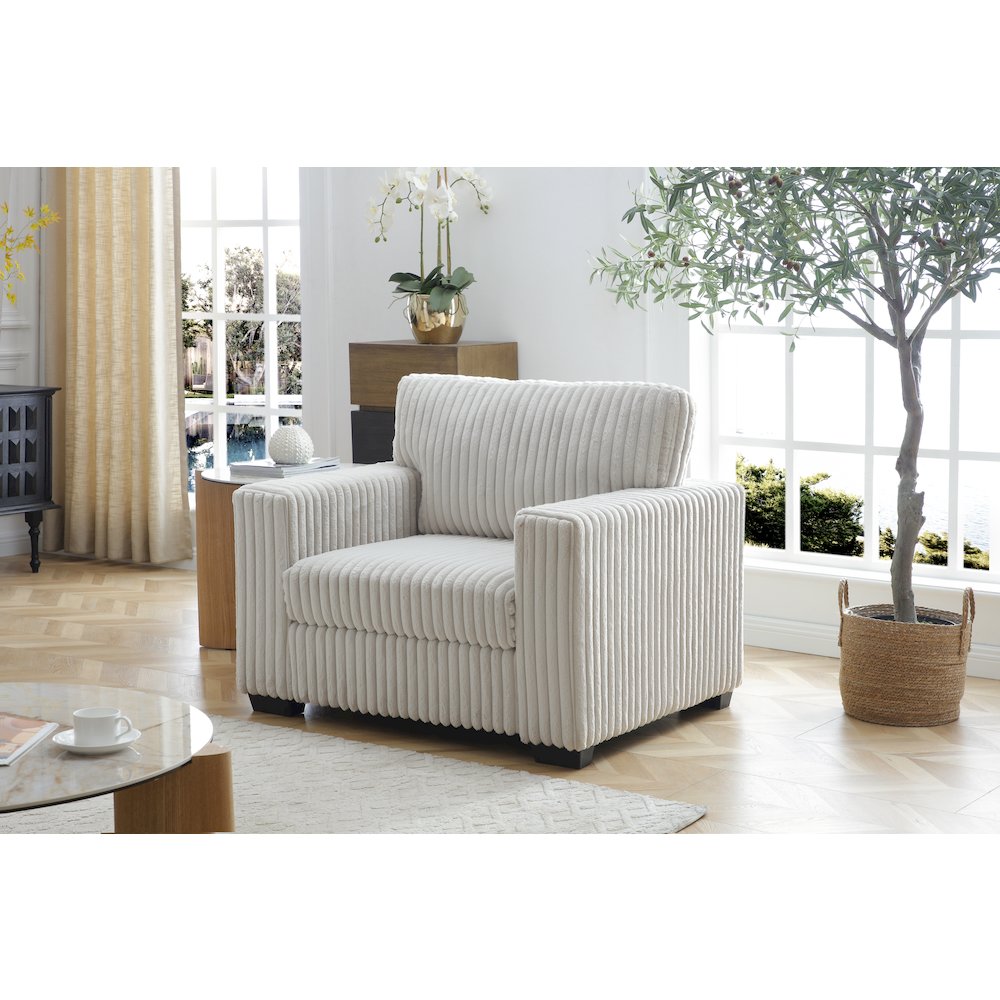 Teddy Ottoman - BLACK. Picture 2