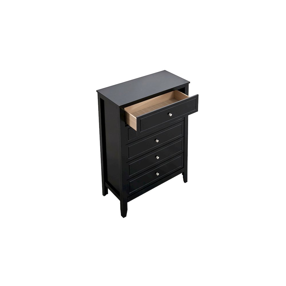 Transitional Daniel Chest, Black. Picture 3