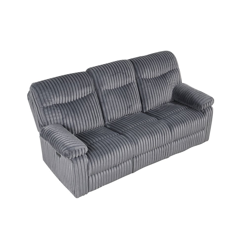 Glory Furniture Comfy Sofa, Gray Color. Picture 7