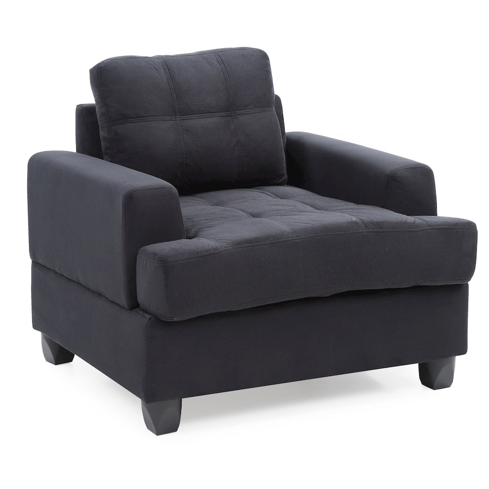 Glory Furniture Sandridge Accent Chair in Black Color. Picture 6