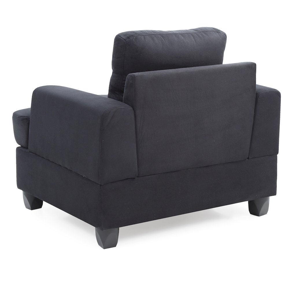 Glory Furniture Sandridge Accent Chair in Black Color. Picture 9