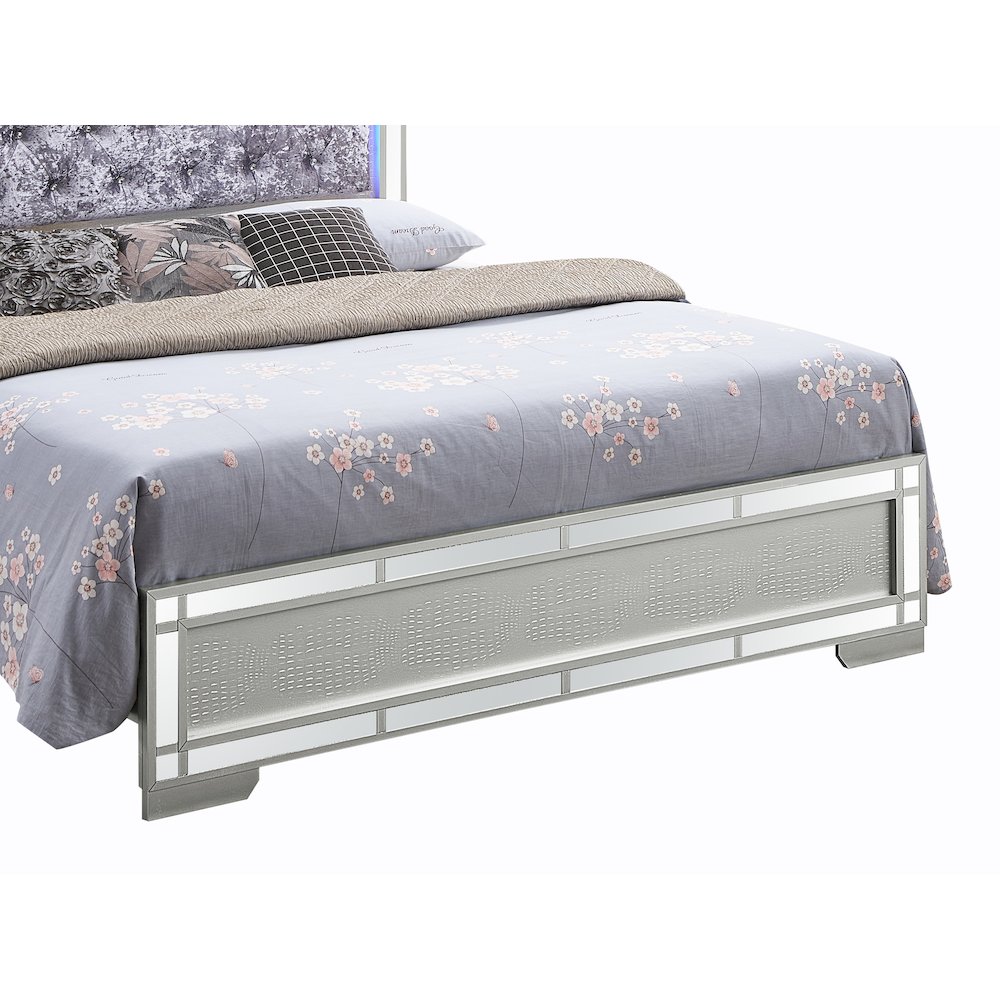Glory Furniture Madison Full Bed in Champagne Color. Picture 12