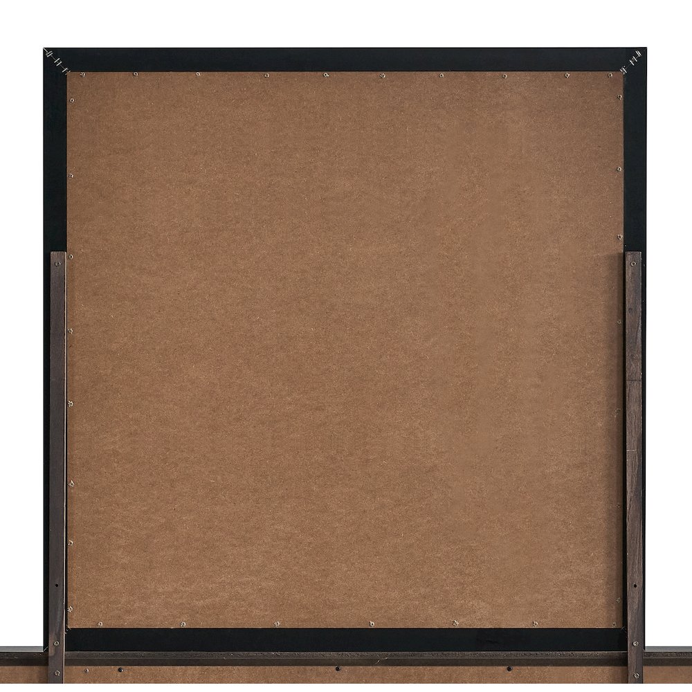 Glory Furniture Steeler Mirror, Black/Gold. Picture 2