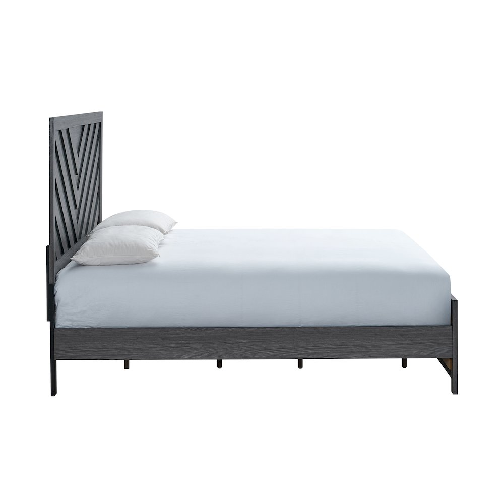 Glory Furniture Rustica Queen Bed, Gray Color. Picture 5