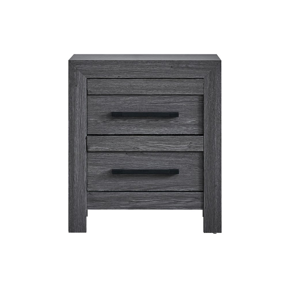 Glory Furniture Rustica Nightstand, Gray Color. Picture 1