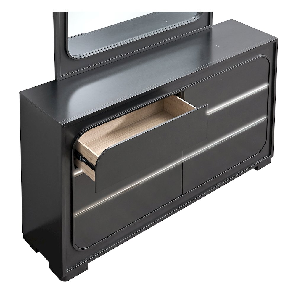 Glory Furniture Wave Dresser, Wenge. Picture 4