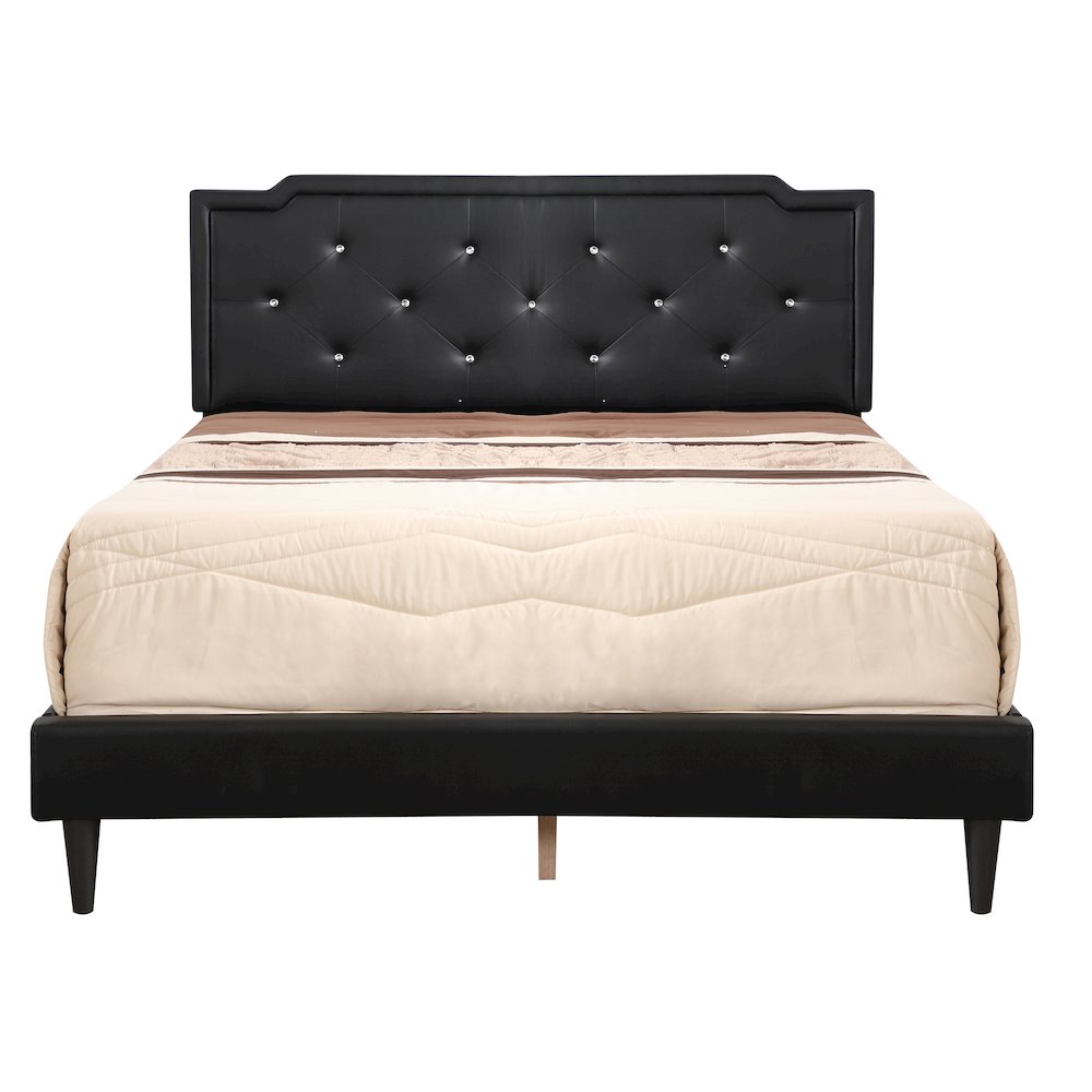 Glory Furniture Deb Full Bed in Black Color. Picture 7