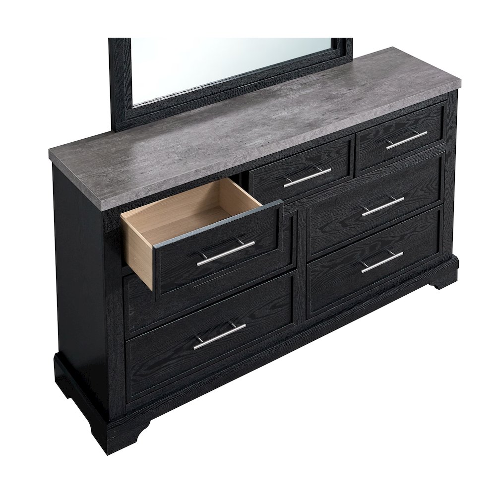 Glory Furniture Grande Dresser, Black. Picture 4
