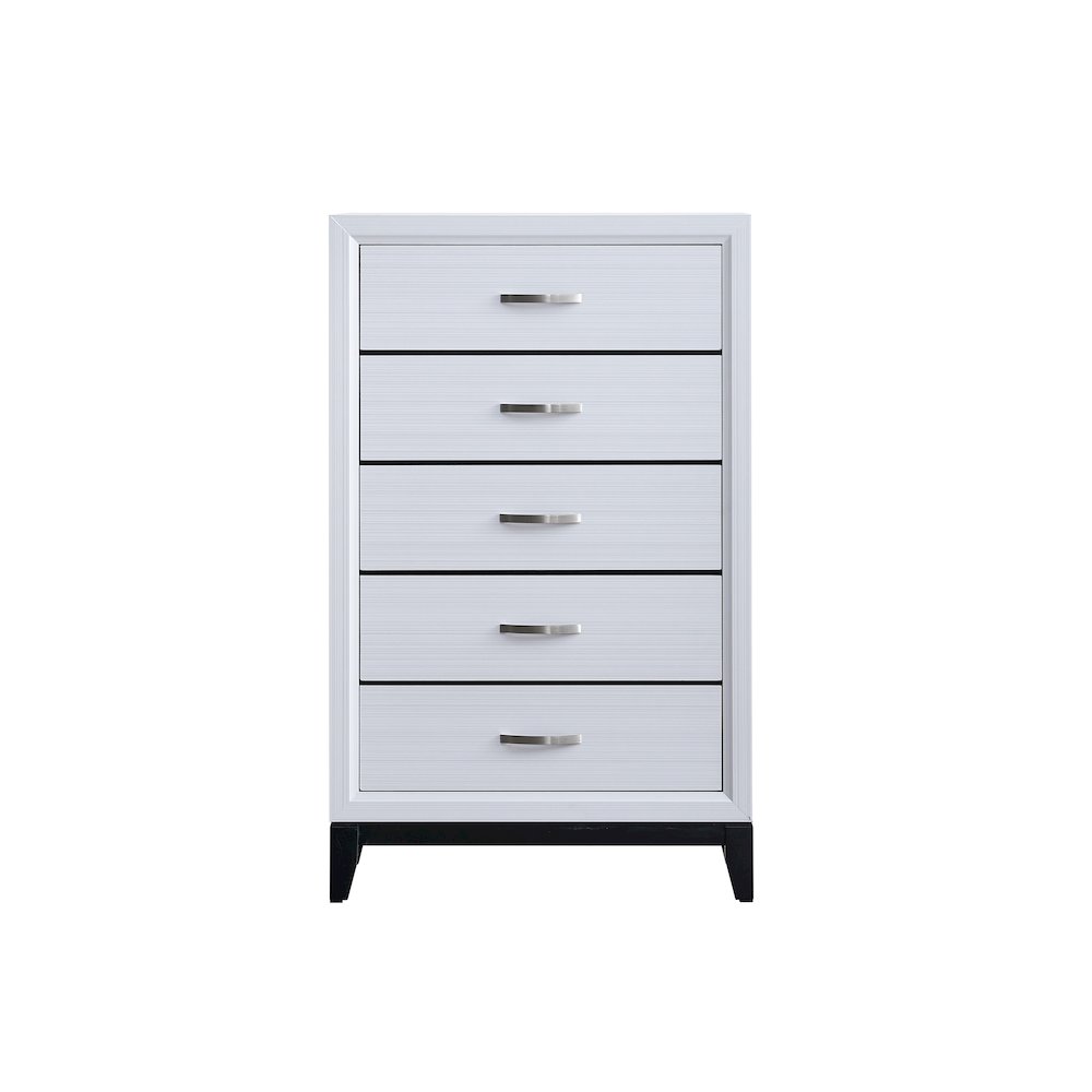 Contemporary Glasgow Chest , White. Picture 6