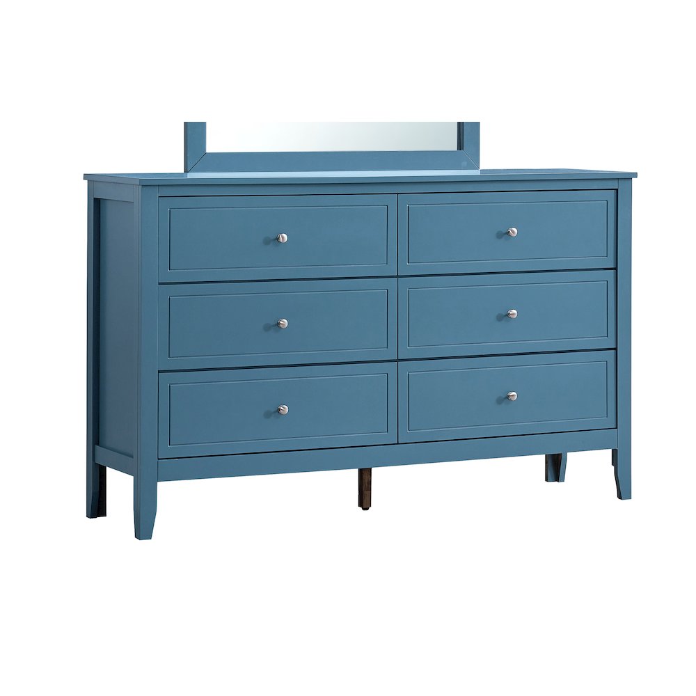 Transitional Daniel Dresser, Teal. Picture 2