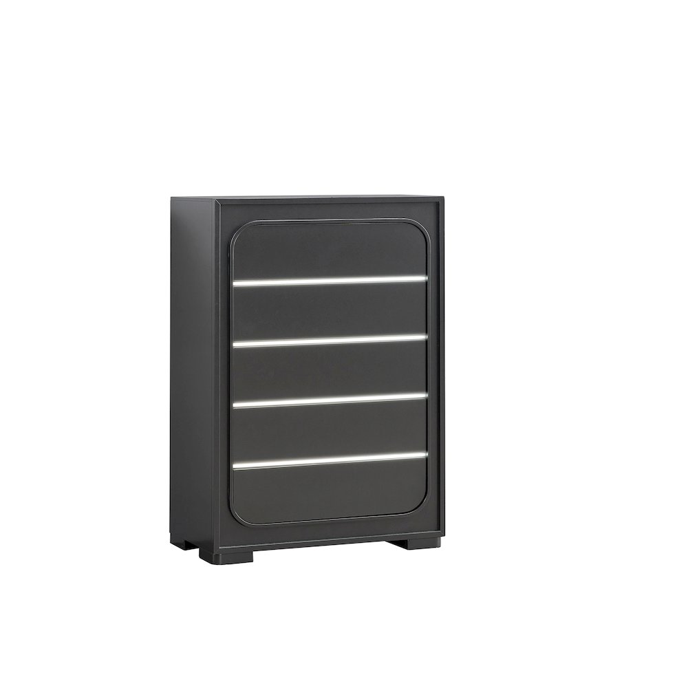 Glory Furniture Wave Chest, Wenge. Picture 6