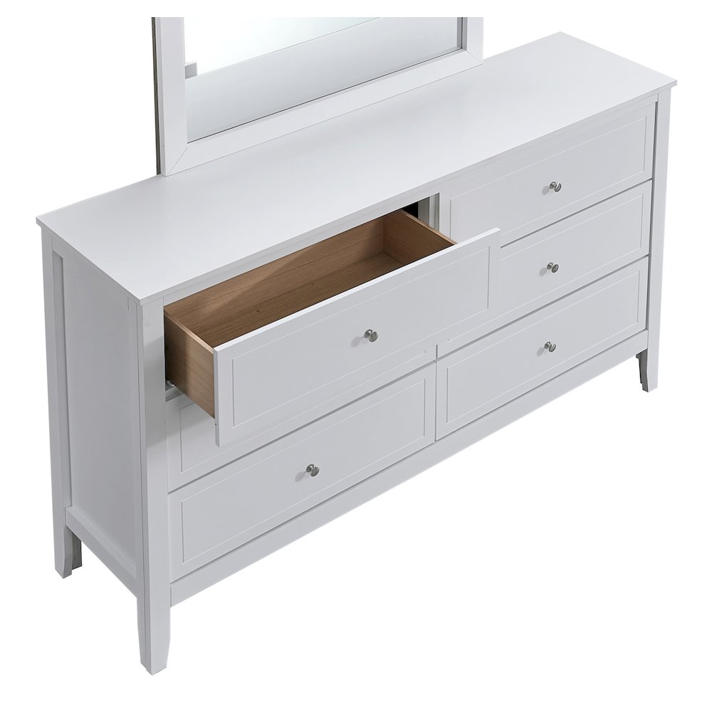 Transitional Daniel Dresser, White. Picture 3