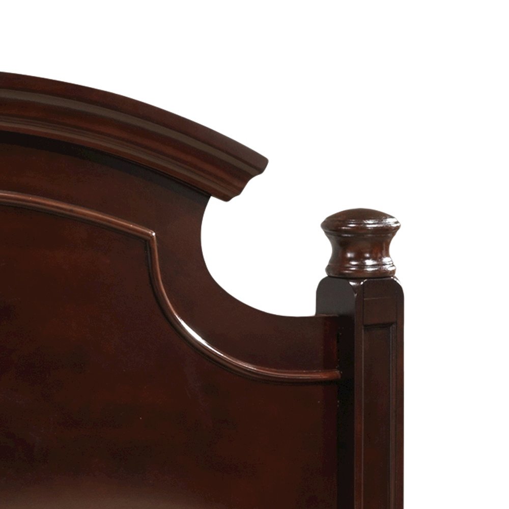 Glory Furniture Summit King Bed in Cappuccino Color. Picture 9
