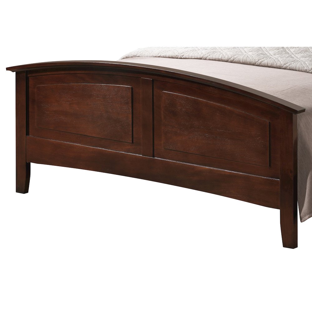 Glory Furniture Hammond Full Bed in Cappuccino Color. Picture 10