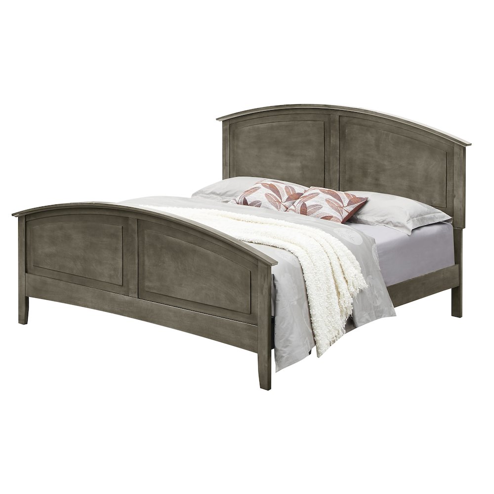 Glory Furniture Hammond King Bed in Gray Color. Picture 1