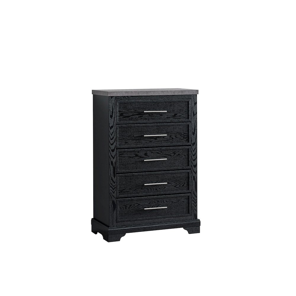 Glory Furniture Grande Chest, Black. Picture 6