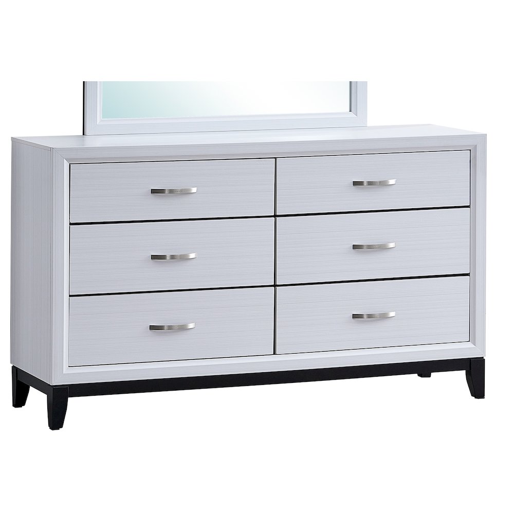 Contemporary Glasgow Dresser , White. Picture 7