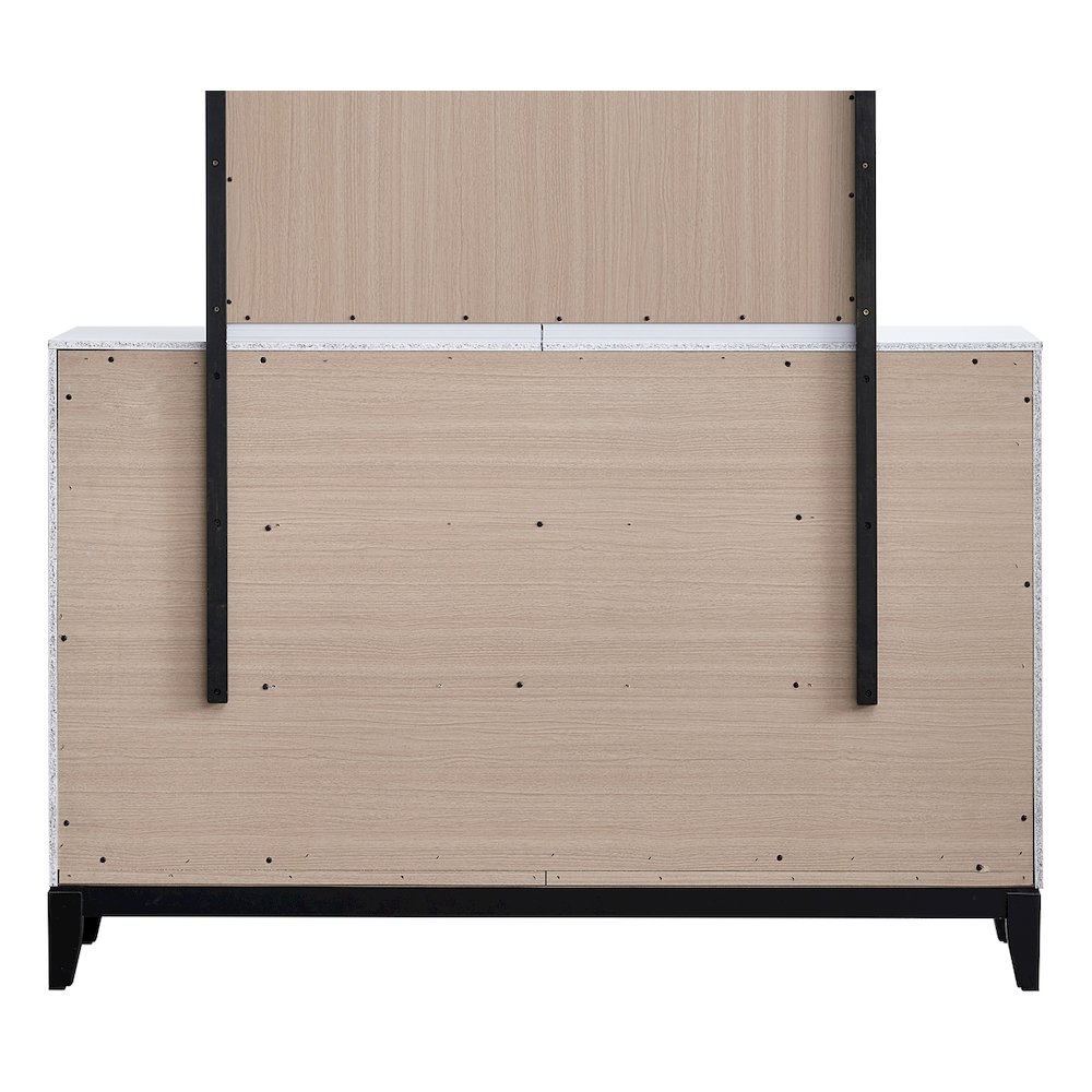 Contemporary Glasgow Dresser , White. Picture 4