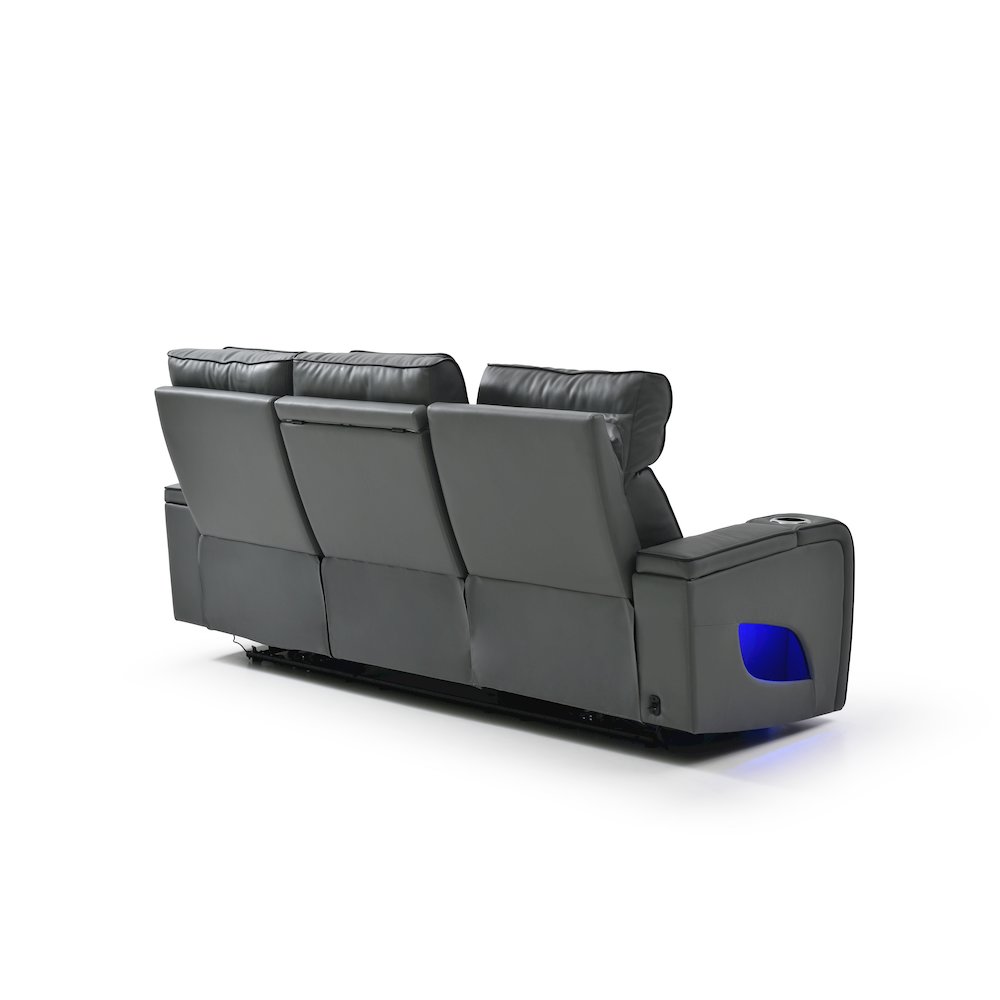 Glory Furniture Lumin Sofa, Gray. Picture 2