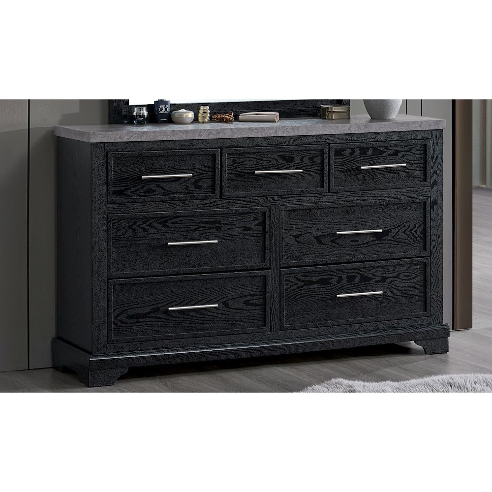 Glory Furniture Grande Dresser, Black. Picture 6