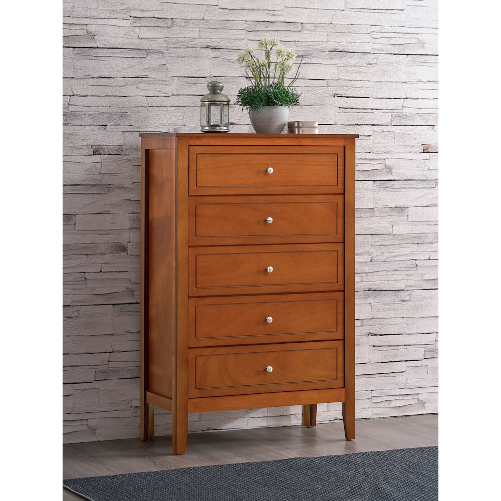 Transitional Daniel Chest, Oak. Picture 6