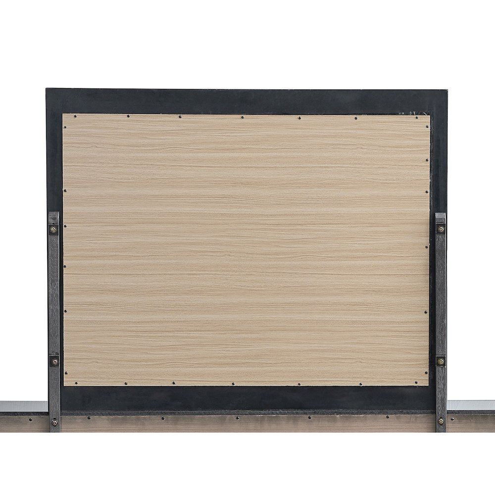 Glory Furniture Wave Mirror, Wenge. Picture 2