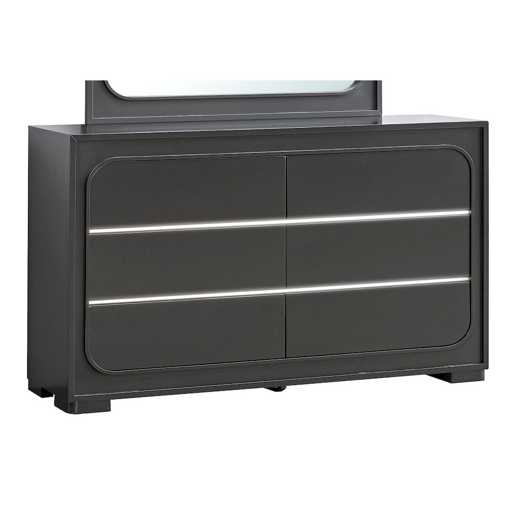 Glory Furniture Wave Dresser, Wenge. Picture 5