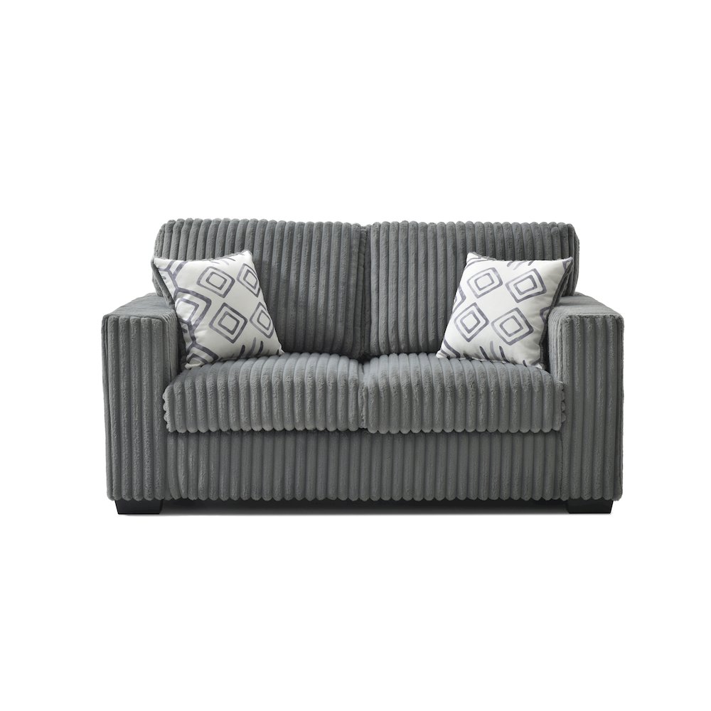 Teddy Loveseat - GRAY. Picture 3