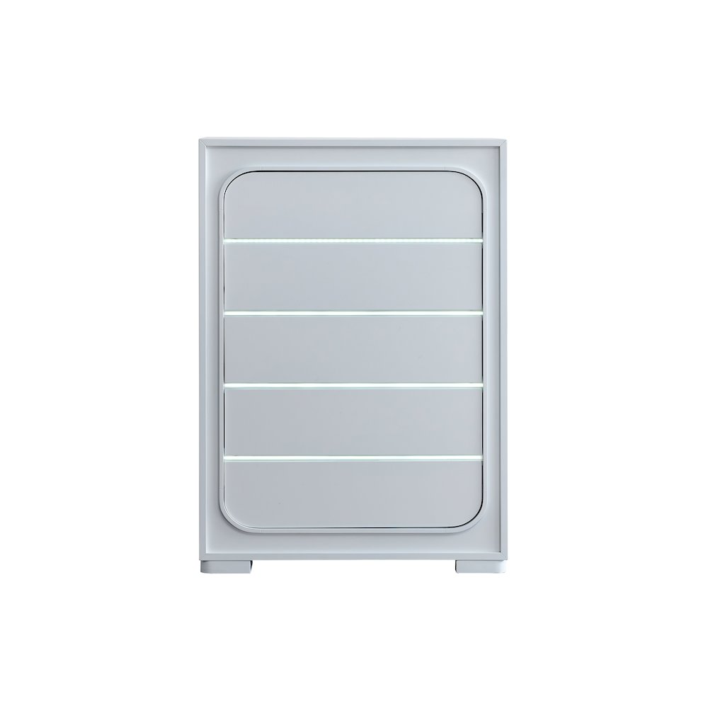 Glory Furniture Milan Chest, White. Picture 5