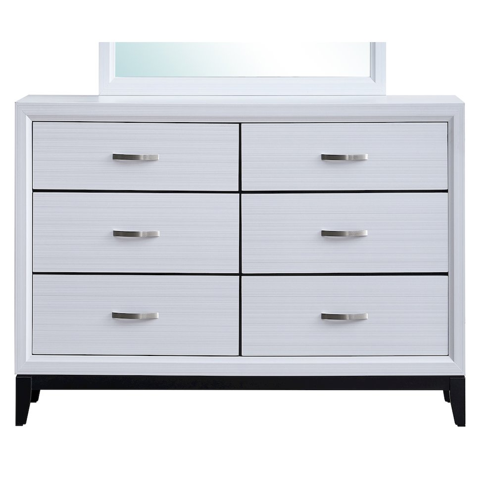 Contemporary Glasgow Dresser , White. Picture 6