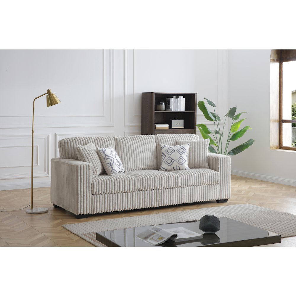 Teddy Loveseat - IVORY. Picture 2