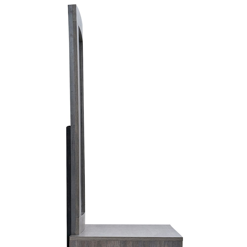 Glory Furniture Aberdeen Mirror, Gray/Oak. Picture 2