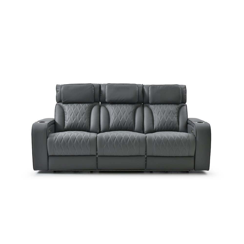 Glory Furniture Lumin Sofa, Gray. Picture 4