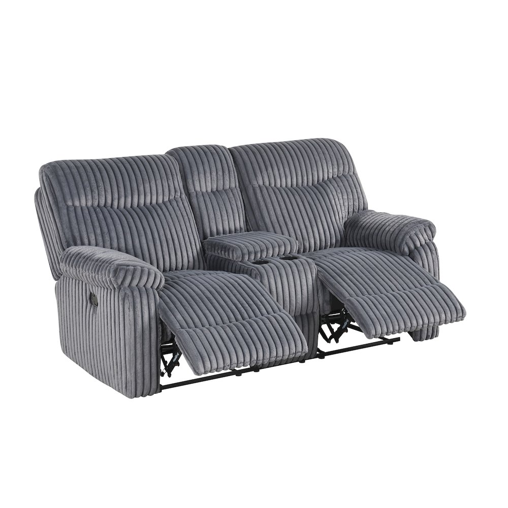Glory Furniture Comfy Loveseat, Gray Color. Picture 7