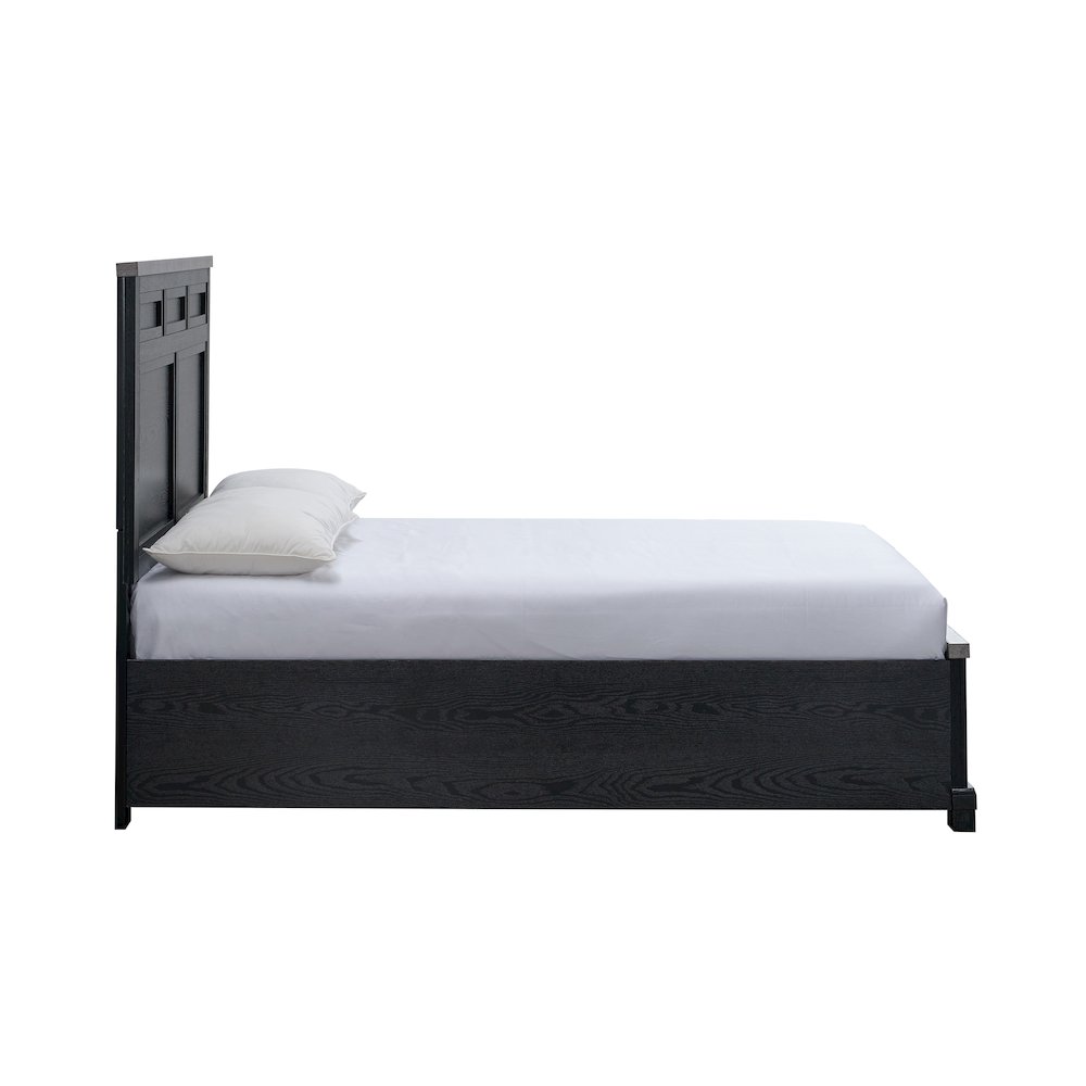Glory Furniture Nick King Bed, Black. Picture 8