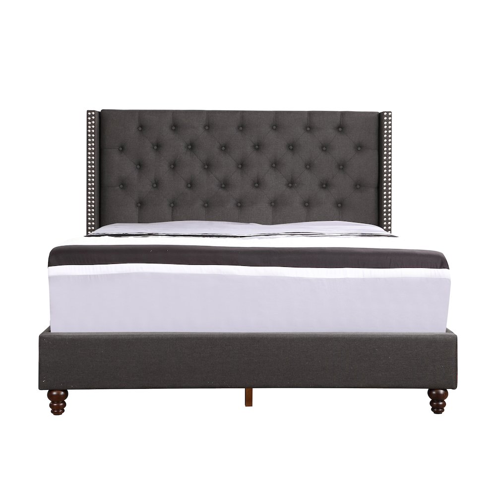 Glory Furniture Julie Full Bed in Black Color. Picture 7