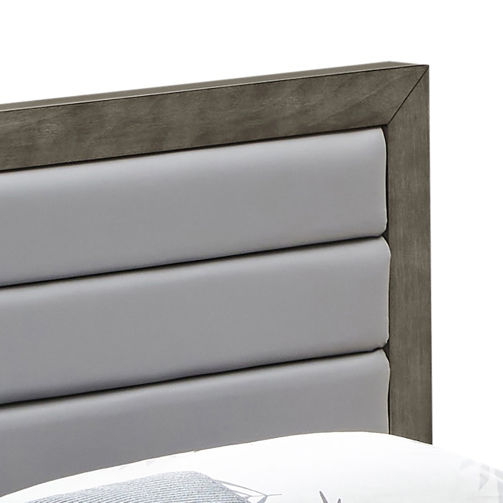 Glory Furniture Burlington King Bed in Gray Color. Picture 8