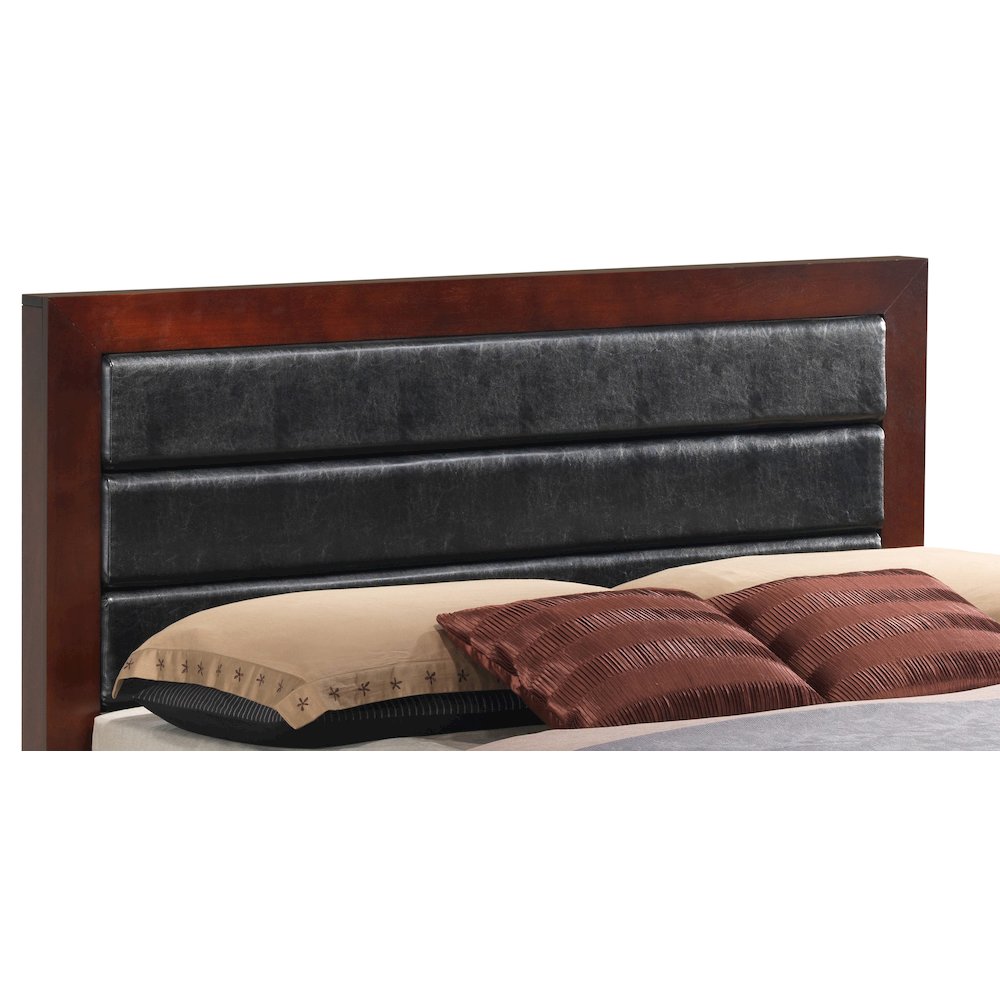 Glory Furniture Burlington King Bed in Cherry Color. Picture 6