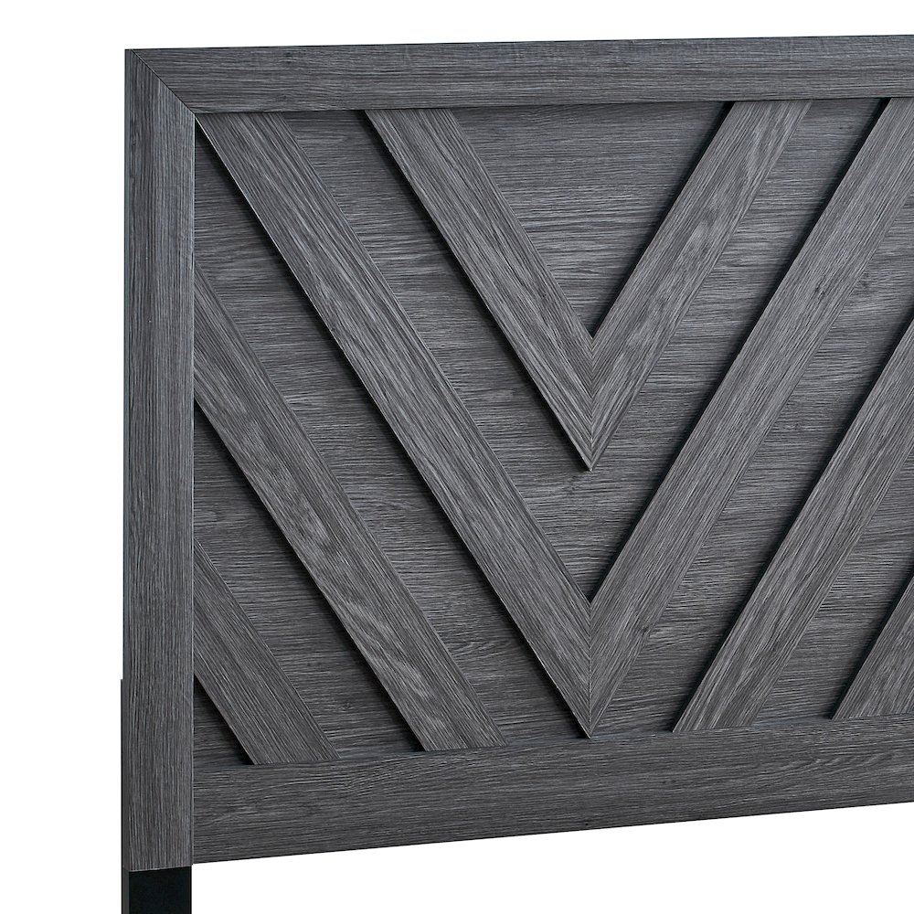 Glory Furniture Rustica Twin Bed, Gray Color. Picture 2
