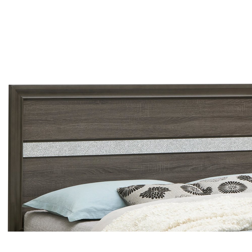 Glory Furniture Madrid Full Bed in Gray Color. Picture 5