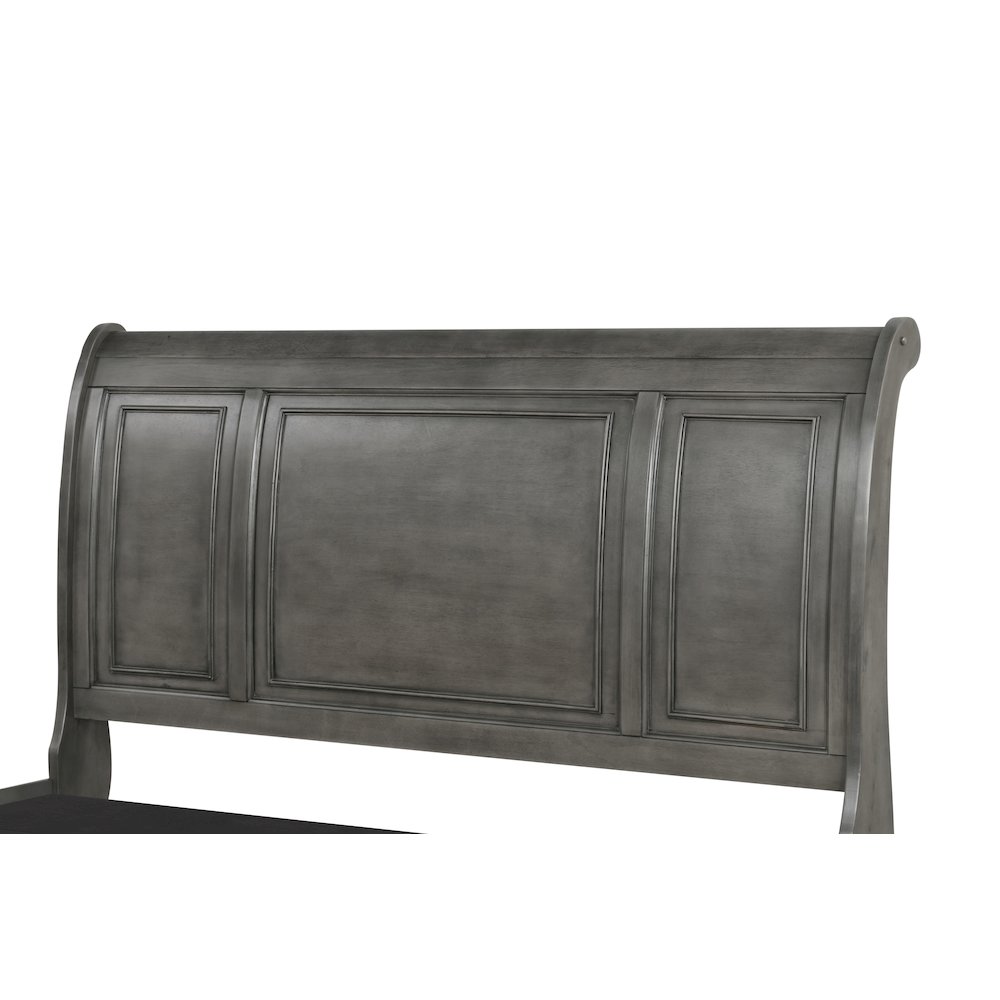 Glory Furniture Meade Queen Bed in Gray Color. Picture 12