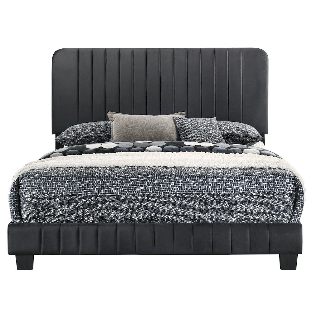 Glory Furniture Lodi King Bed in Black Color. Picture 7