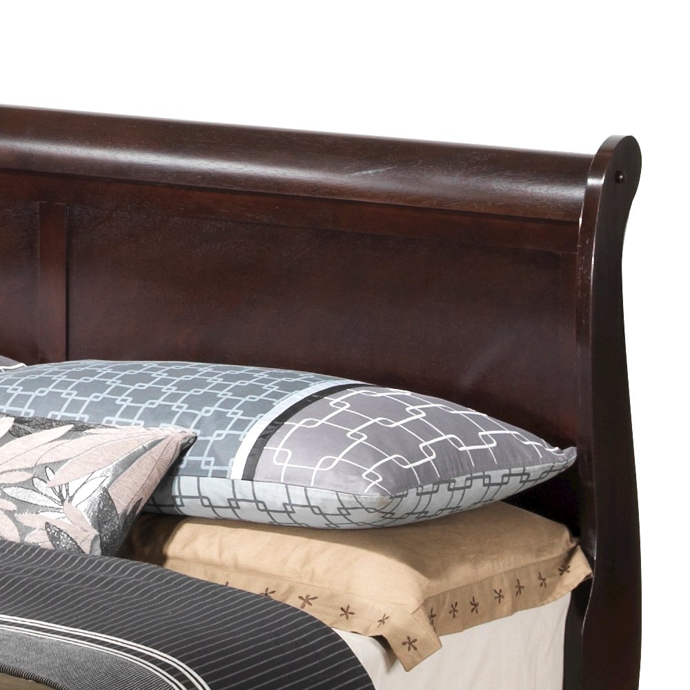 Glory Furniture Louis Phillipe   Full Bed, Cappuccino. Picture 11