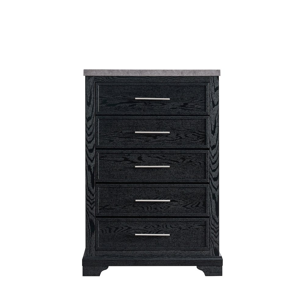 Glory Furniture Grande Chest, Black. Picture 1